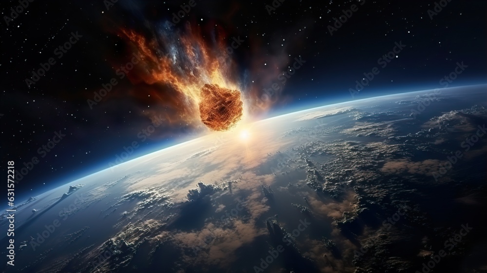 an asteroid is heading toward earth