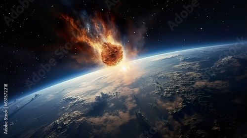 an asteroid is heading toward earth