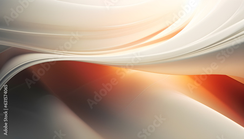 Abstract Background with Waves of Fairy Colors. Abstract wavy background beautiful colorful light effect of blue lights and leaden flash. Generated AI illustration.