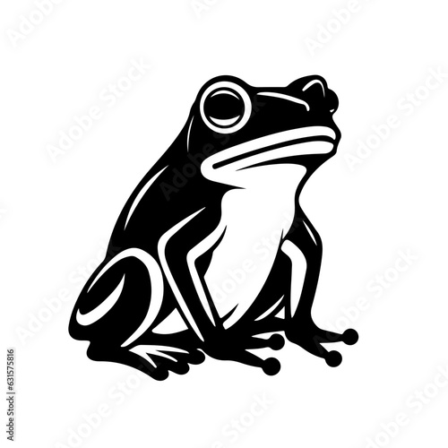 frog vector illustration photo