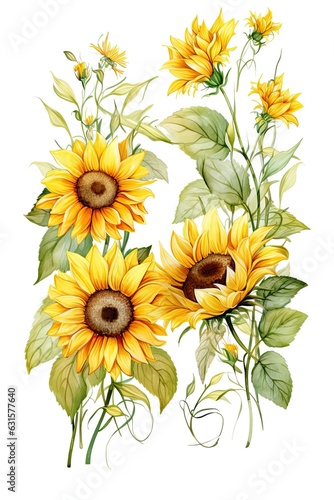 sunflower frames photo