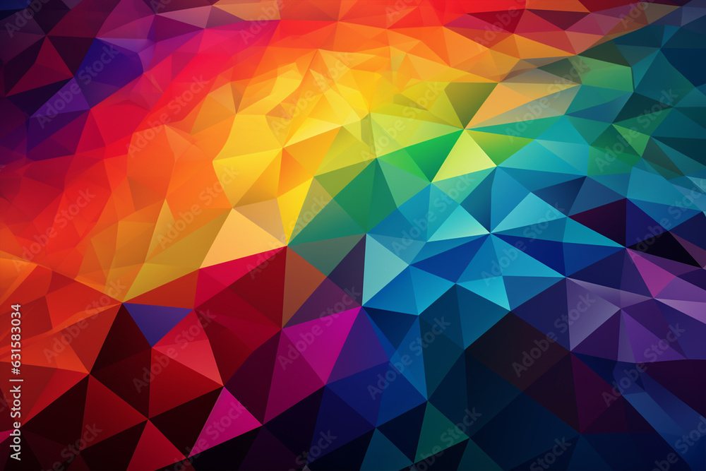 Obraz premium abstract triangle background