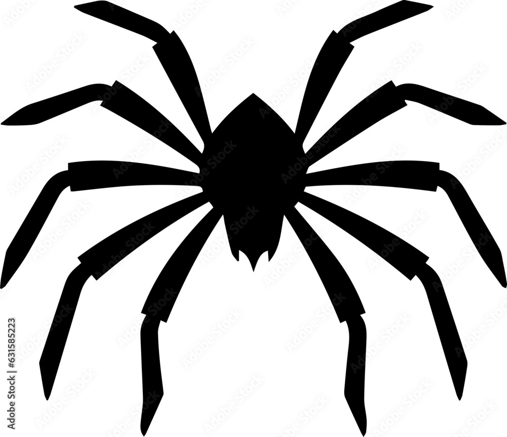 Obraz premium Black Tarantula icon