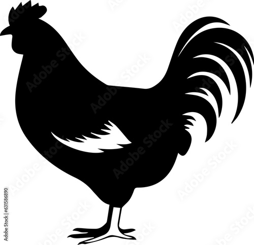 Chicken flat icon