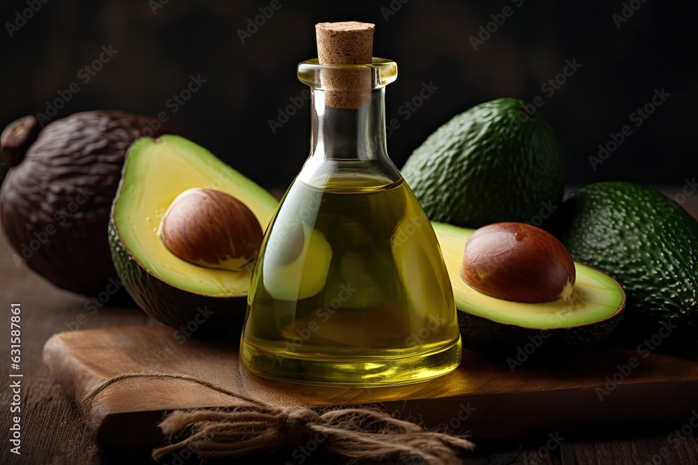 Organic avocado oil for health, beauty and relaxation. Organic avocado oil for health, beauty and relaxation.