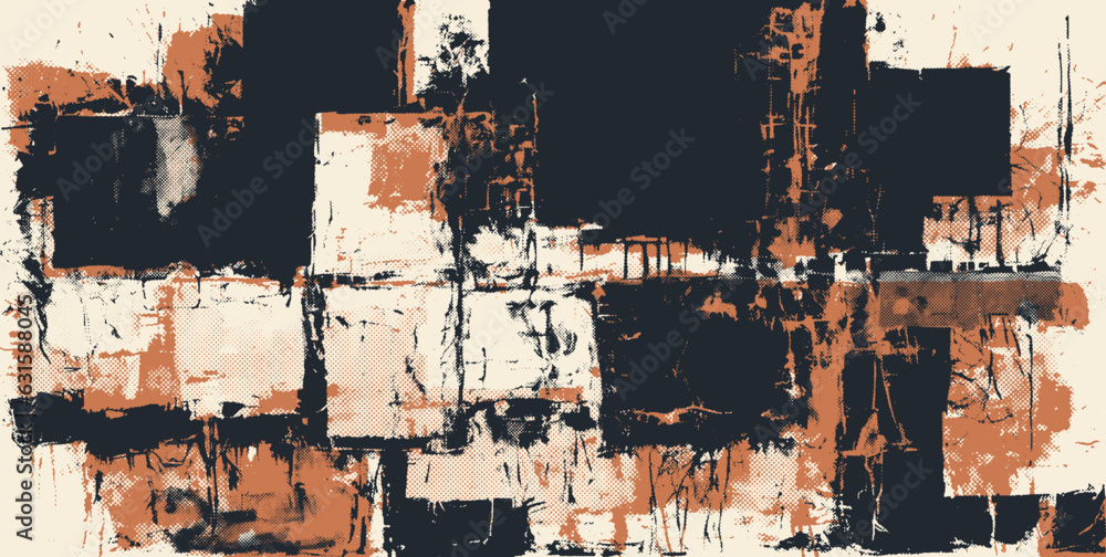 Abstract halftone background. Grunge texture. vector illustration Abstract halftone background. Grunge texture. vector illustration