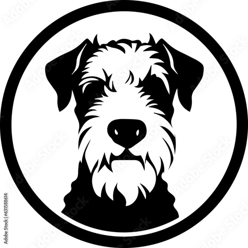 Airedoodle dog icon