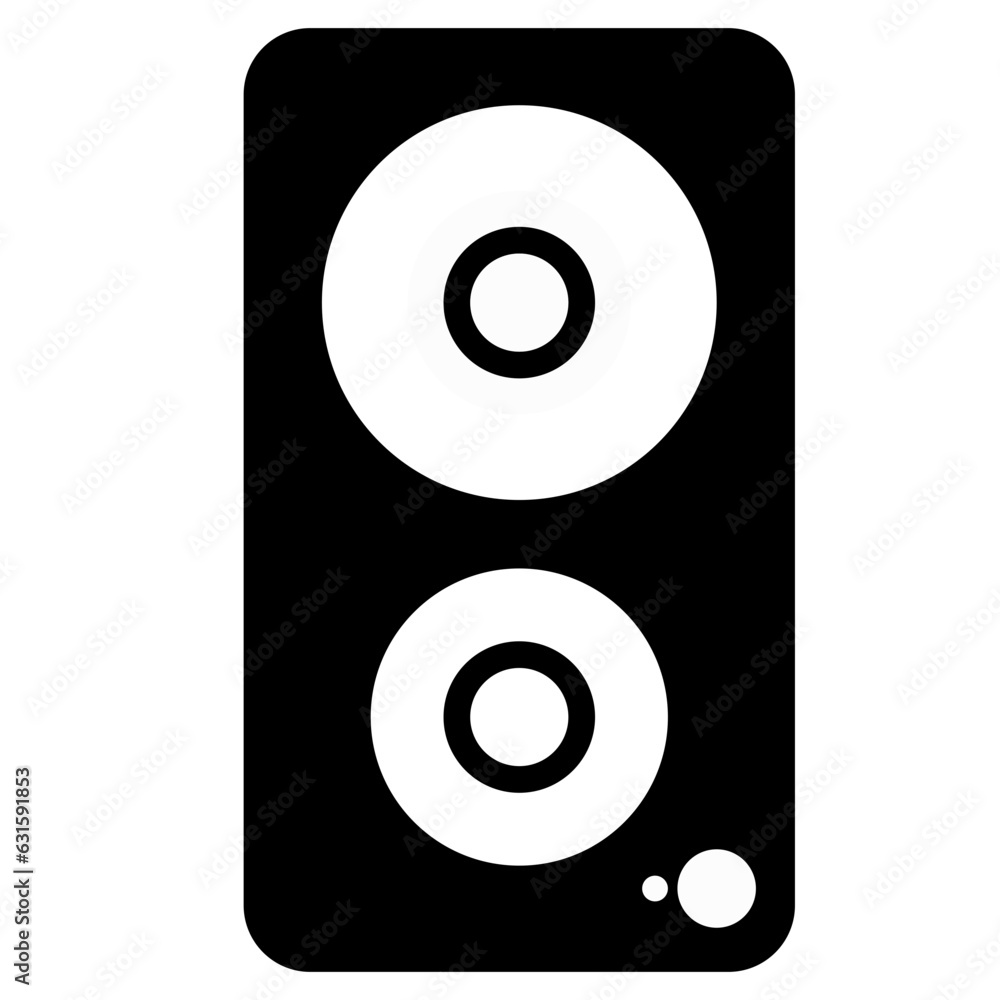 Flat vector music illustration Flat vector music illustration