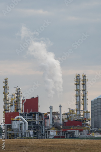Methanol and ethanol factory. Polish producer of methanol and ethanol produced from corn grain. The production plant is located near Nysa in Poland.