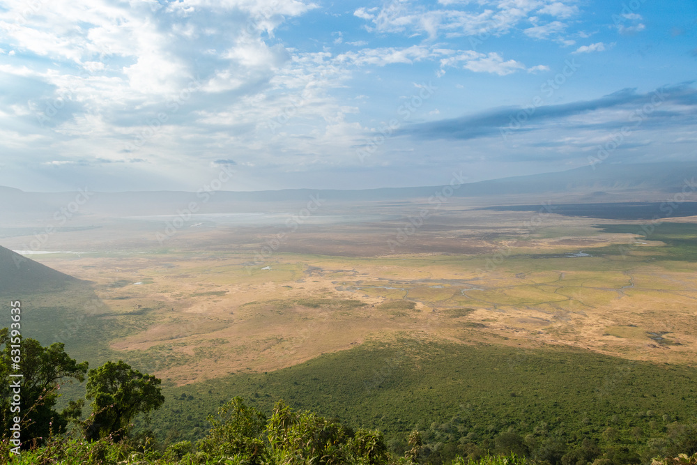 Panorámica del Ngorongoro