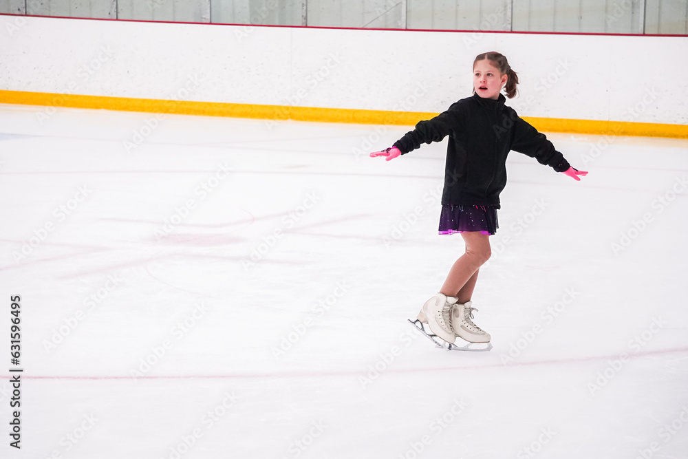 Obraz premium Figure skating practice