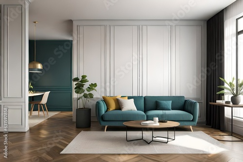 modern living room with sofa © Muhammad