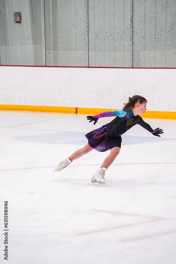 Obraz premium Figure skating practice