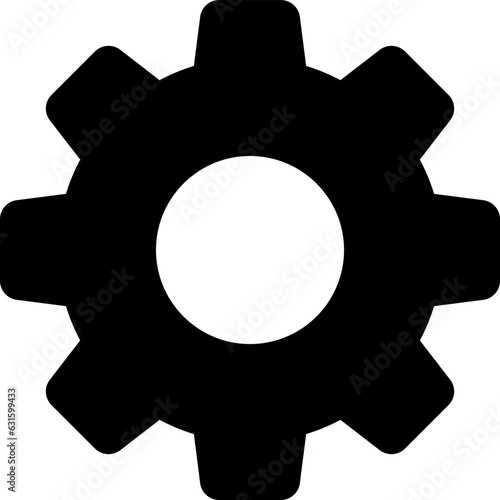 歯車のアイコン（Setting gear icon）