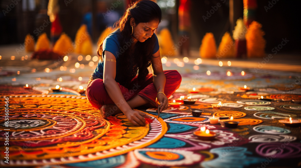 Rangoli of Unity: Combining Different Cultural Symbols and Art Forms ...