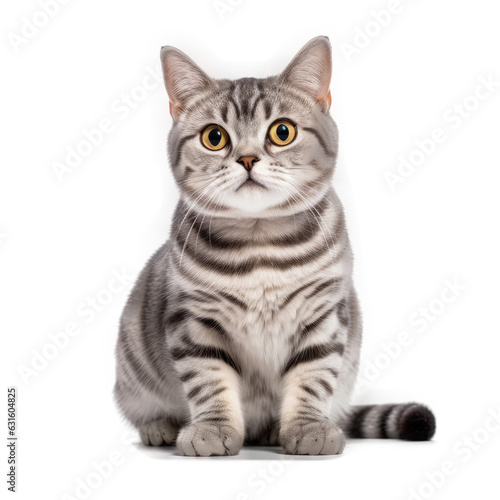 American Shorthair Cat , Isolated On Transparent, PNG, HD © ACE STEEL D