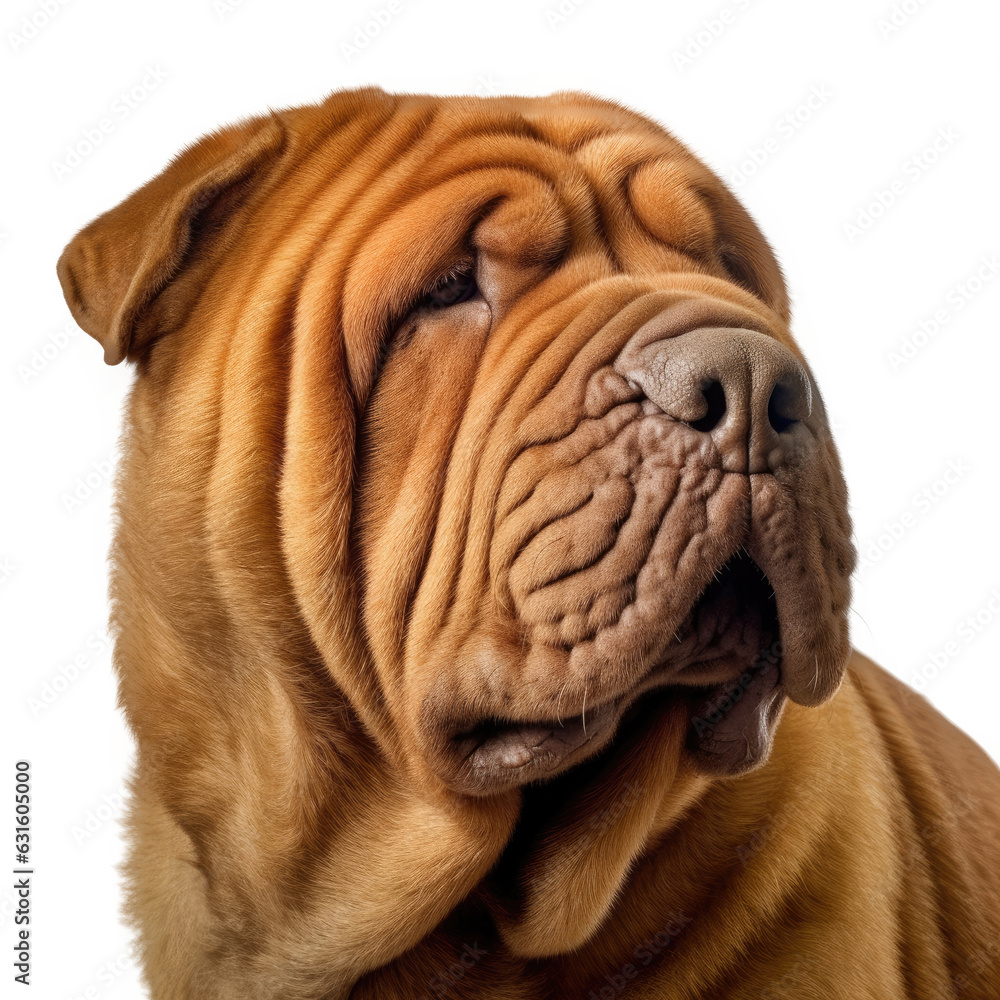 Chinese Shar-Pei Dog , Isolated On Transparent, PNG, HD Chinese Shar-Pei Dog , Isolated On Transparent, PNG, HD