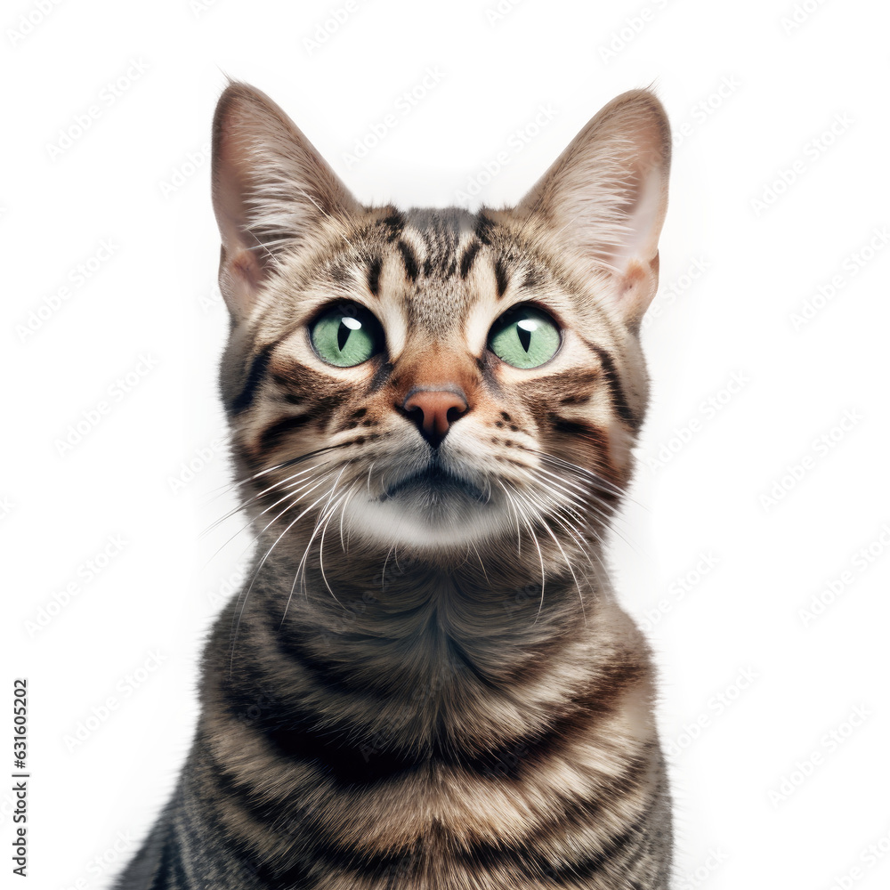 Obraz premium Pixie bob Cat, isolated on transparent, PNG, HD