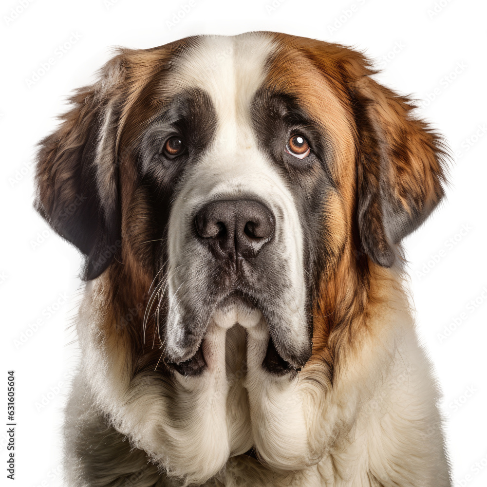 Saint Bernard Dog, isolated on transparent, PNG, HD Saint Bernard Dog, isolated on transparent, PNG, HD