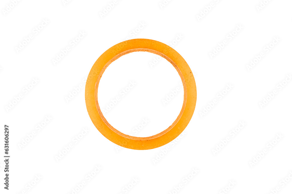 side view of adhesive sellotape, isolated on white side view of adhesive sellotape, isolated on white