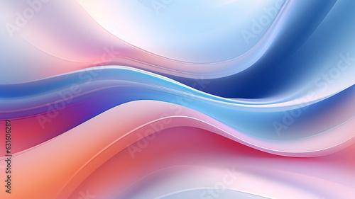 Abstract luminous wave background.