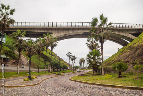 Puente Eduardo Villena Rey - Miraflores, Lima, Perú photo