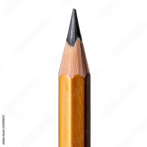 pencil tip isolated on white generative AI