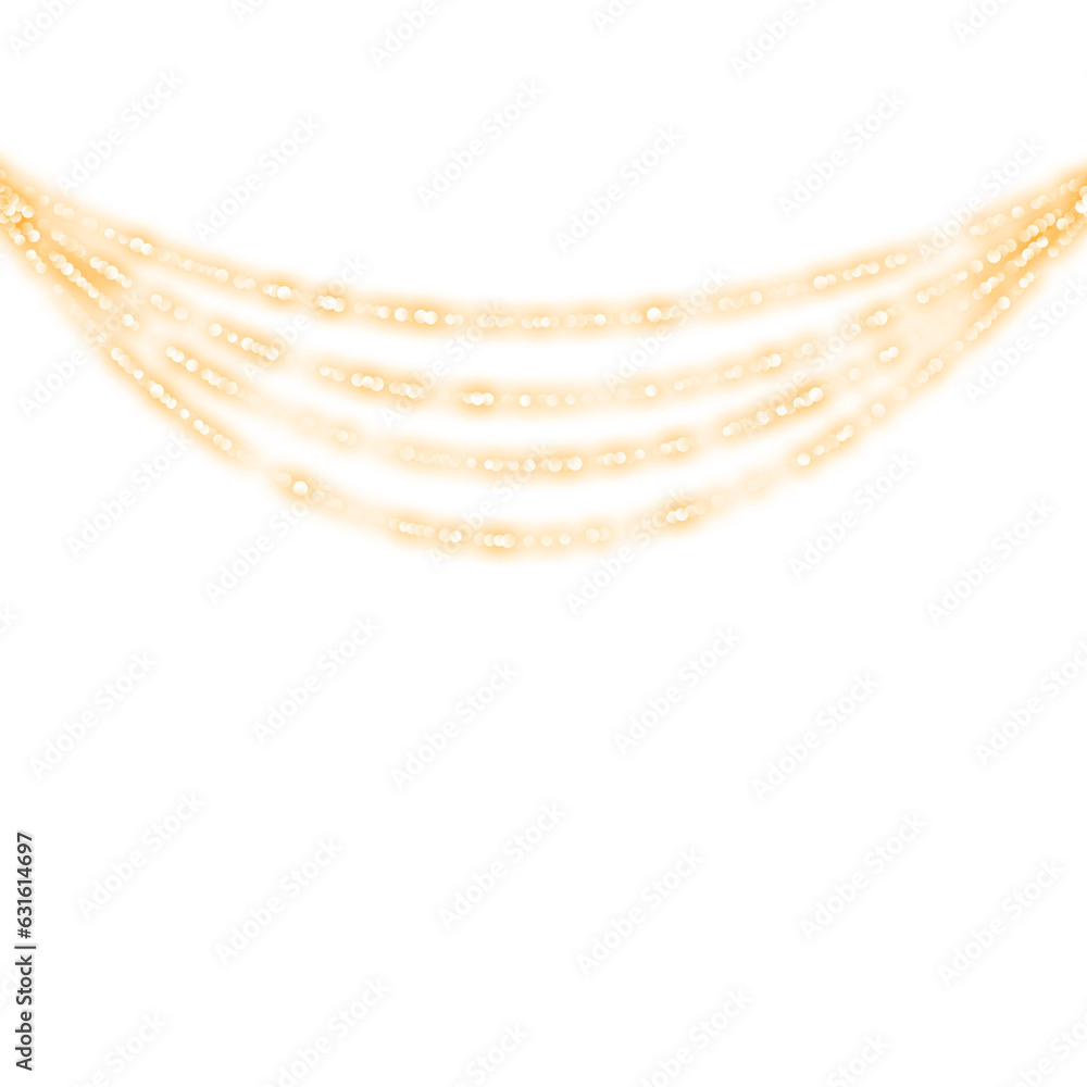 Fairy lights overlay, Christmas New Year lights, string lights, overlay, bokeh