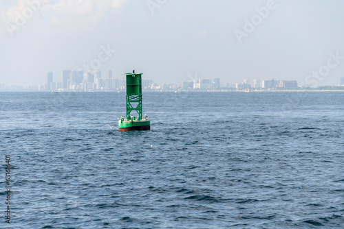 Ocean Buoy off the Coast of Fort Lauderdale