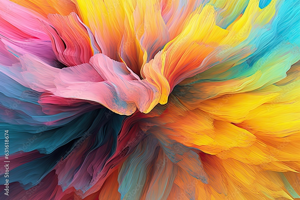Vibrant Colors and Flowing Lines: A Captivating Abstract Digital Artwork with Movement, generative AI Vibrant Colors and Flowing Lines: A Captivating Abstract Digital Artwork with Movement, generative AI