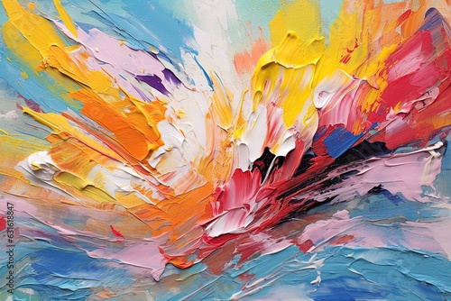 Vibrant Colors and Bold Brushstrokes  Capturing Energy and Emotion in Abstract Expressionism  generative AI