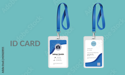Corporate Id card design template