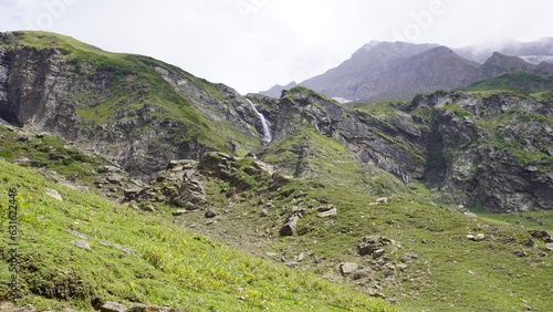 Beautiful high altitude, alpine mountain landscape of Neelum Valley, Azad Kashmir, photo