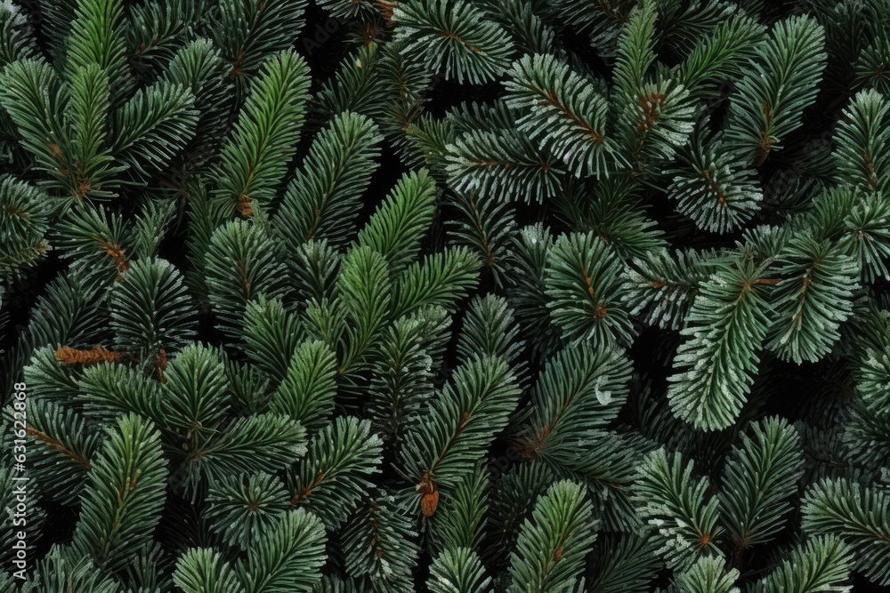 Merry Christmas background. Fir tree brunch Background. Generative ai Merry Christmas background. Fir tree brunch Background. Generative ai