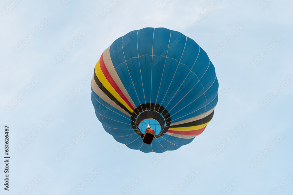 Hot Air Balloon Festival with colorful balloons