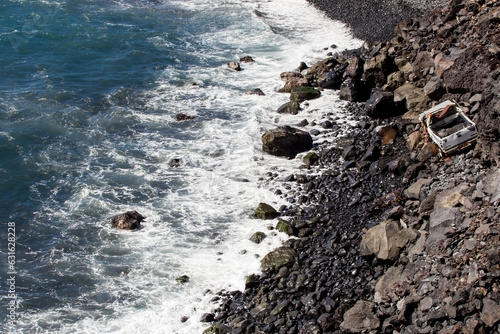 Maui Hawaii cliff side with rocks