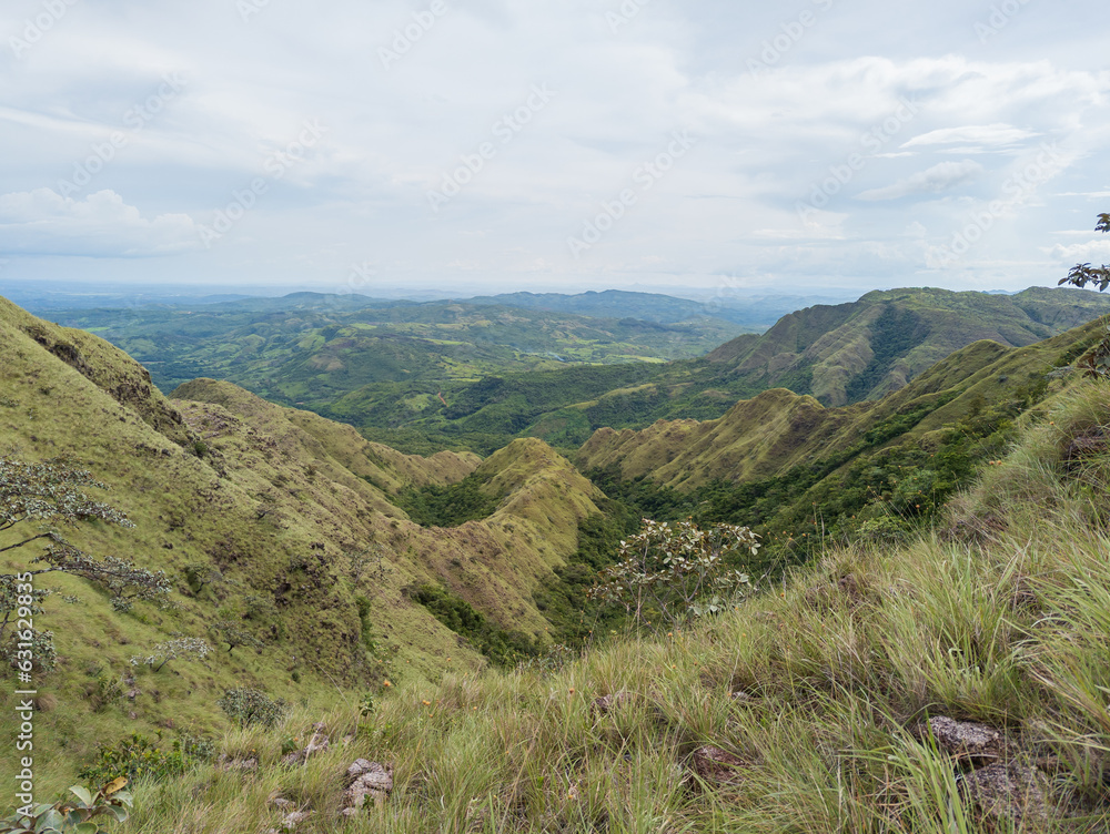Naklejka premium Viaje a cascadas las Damas y las celestes 