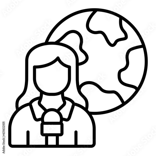News Reporter Icon