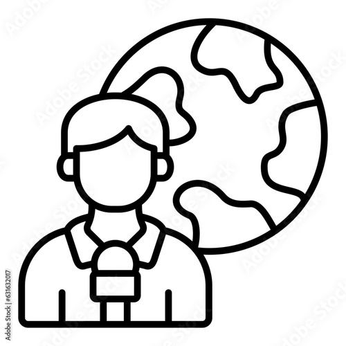 News Reporter Icon