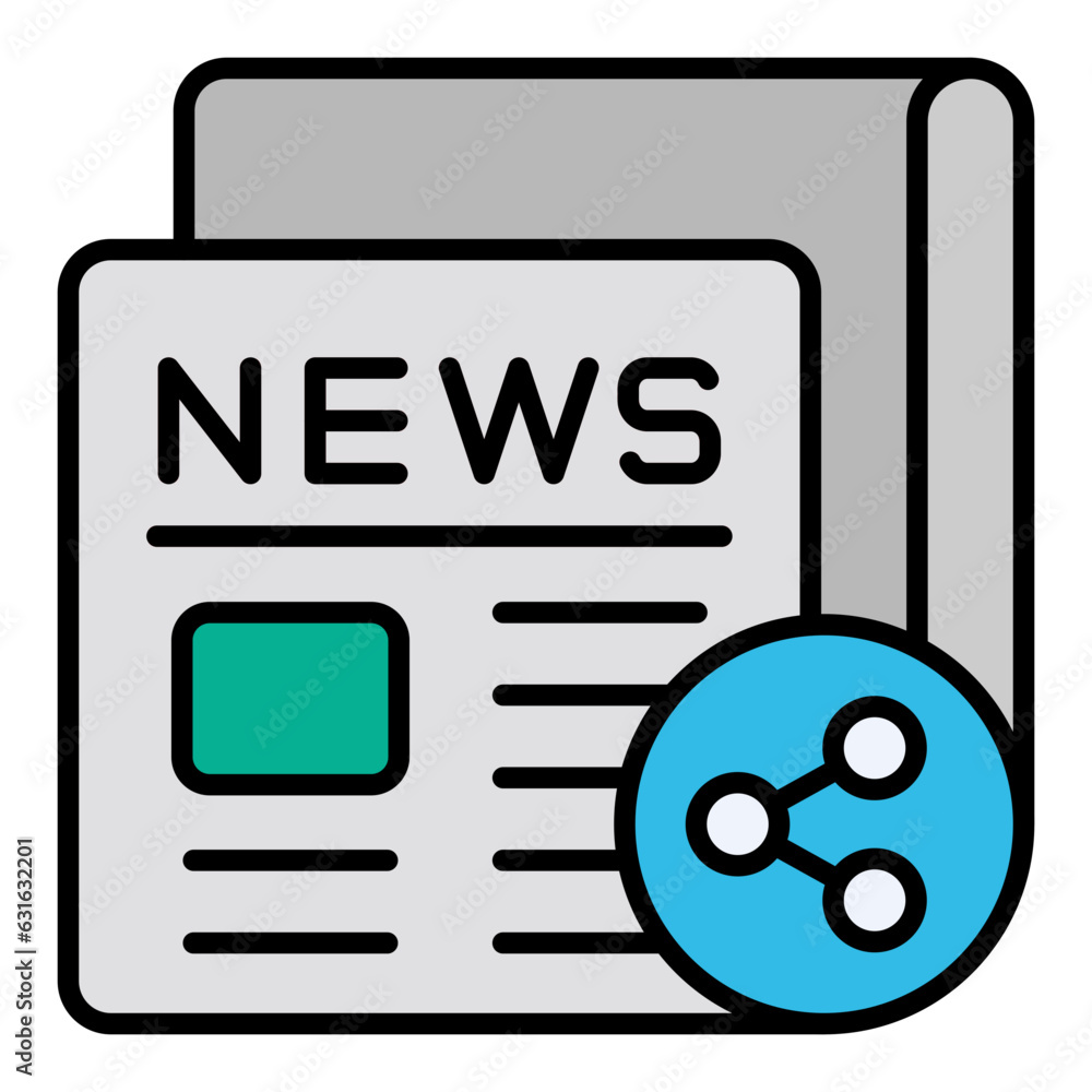 News Sharing Icon