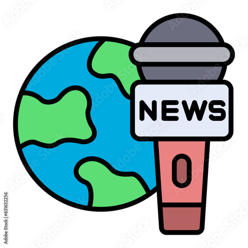 Worldwide News Icon