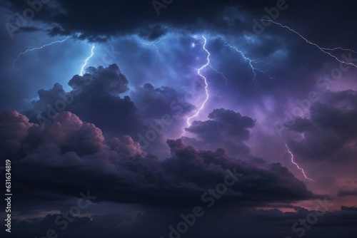 Stormy sky Background, Thunderstorm Background, Thunderstorm Wallpaper, Rainy Sky, Storm clouds, Ai Generative