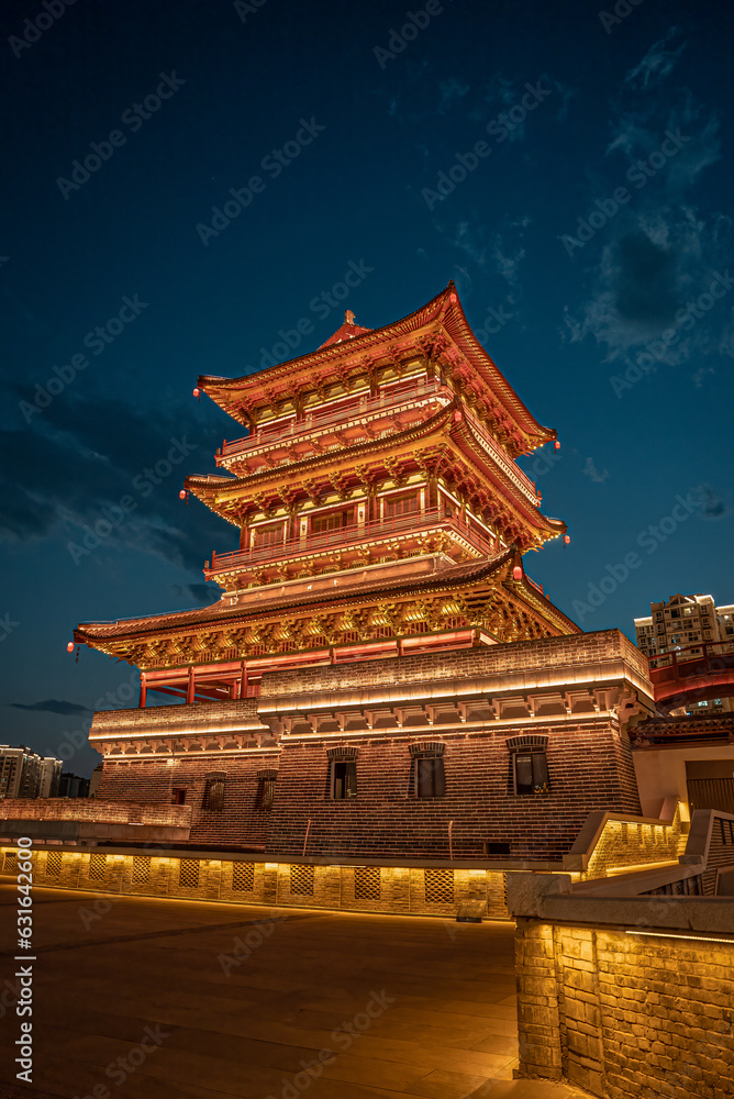 Tangyuan Tourist Attraction with Ancient Architectural Characteristics in Xichang, Sichuan, China