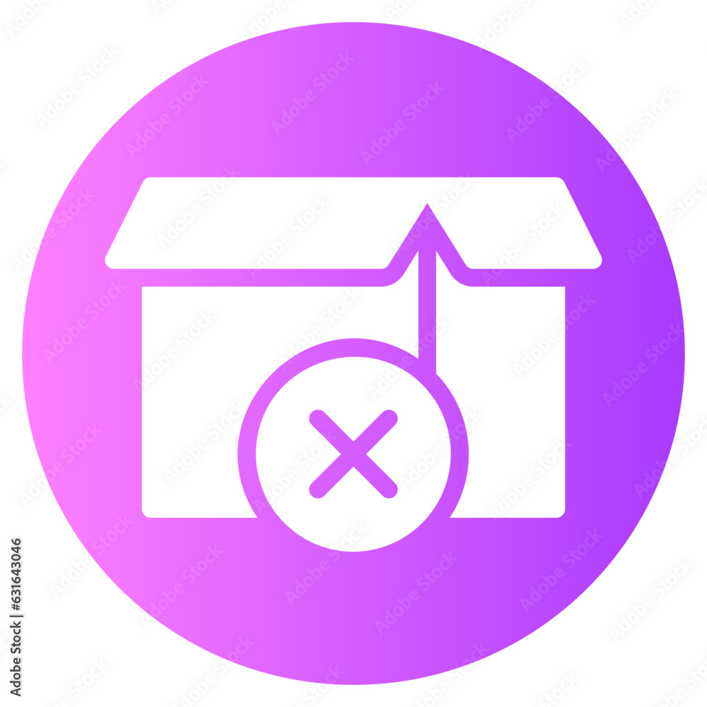 delete gradient icon delete gradient icon