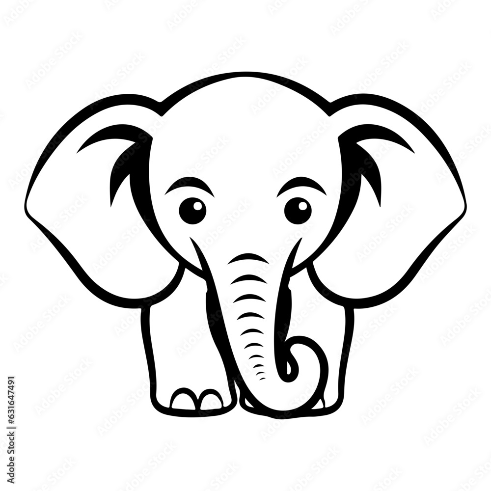 elephant vector illustration logo elephant vector illustration logo