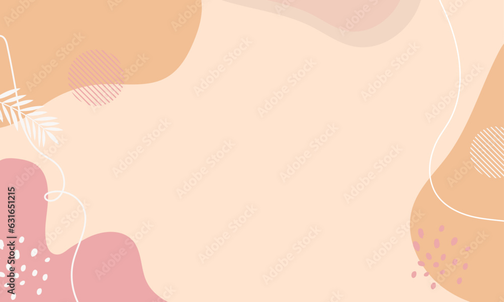 Hand drawn flat design abstract doodle background Hand drawn flat design abstract doodle background