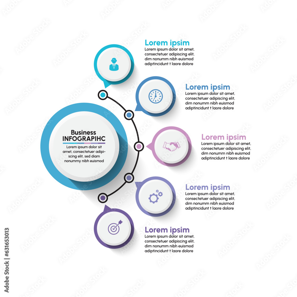 Business data visualization. timeline infographic icons designed for abstract background template milestone element modern diagram process technology digital marketing data presentation chart Vector Business data visualization. timeline infographic icons designed for abstract background template milestone element modern diagram process technology digital marketing data presentation chart Vector