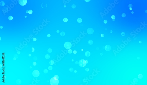 Abstract blue bright bokeh Space background Magic concept Light effect