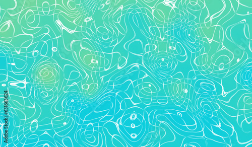 Twisted blue-green gradient liquid blur abstract backgrounds