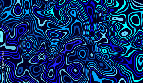 Twisted blue gradient liquid blur abstract backgrounds